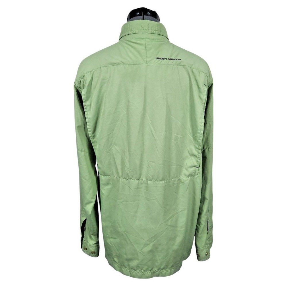 Under Armour All Season Gear Button Down Long Sleeve Vented‎ Shirt Size M - Picture 2 of 2